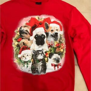 Ugly Christmas sweater,child size S. Has jingle bells. Excellent condition